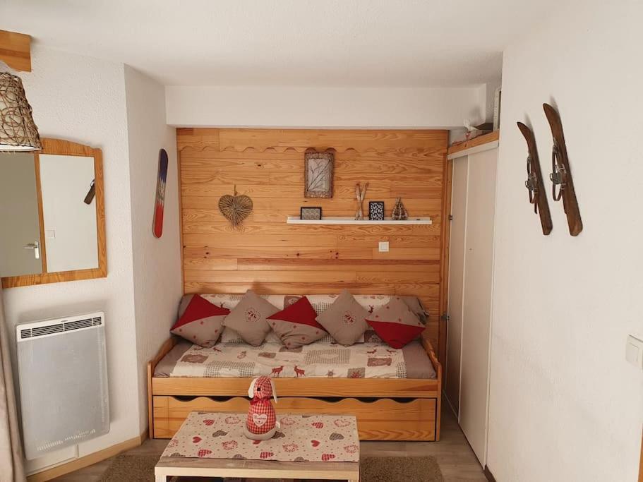 Spacieux Appartement 37M2-T3-Rdc-6 Personnes-100M Remontees Валмение Екстериор снимка